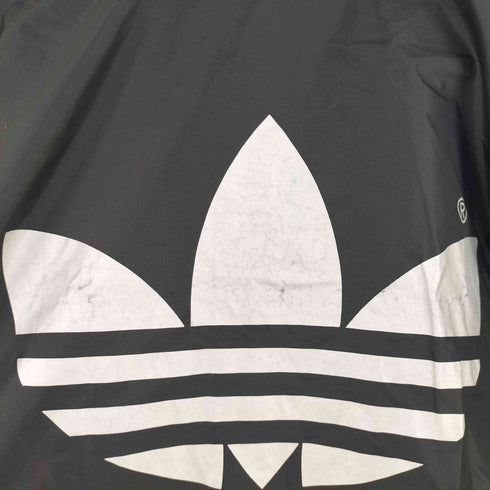 アディダス adidas 80-90s デサント製 トレフォイルロゴ ナイロン コーチジャケット メンズ 160
