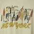 SHORT HILLS DI 90S 袖裾シングル NEW YORK プリント S/S カットソー メンズ XL