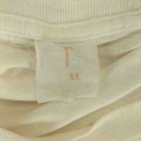 SHORT HILLS DI 90S 袖裾シングル NEW YORK プリント S/S カットソー メンズ XL
