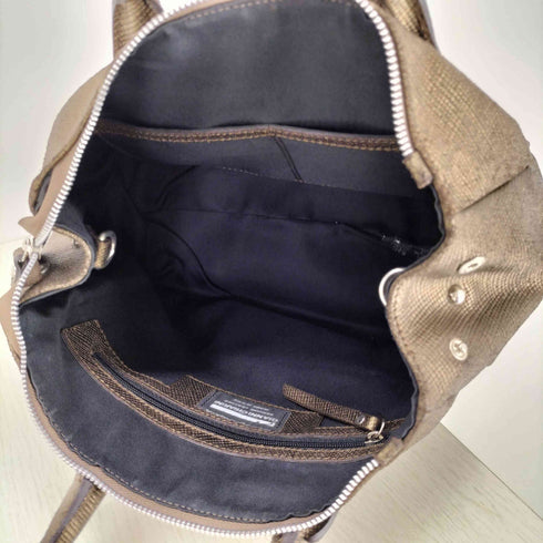 ジャンニキャリーニ GIANNI CHIARINI メタリックレザーハンドバッグ レディース