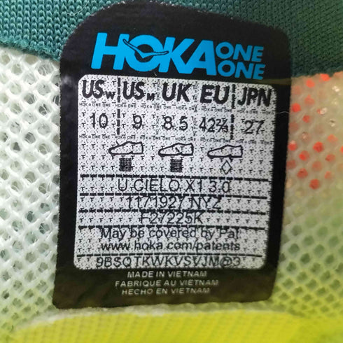 ホカオネオネ HOKA ONE ONE ホカ シエロ X1 3.0 ランニングシューズ メンズ JPN:27