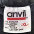 アンビル Anvil 90s USA製 裾&袖シングルステッチ 20/20 vision 両面プリント モーションロゴ クルーネックTシャツ メンズ import:XL