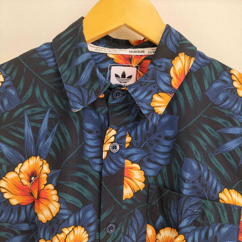 アディダスオリジナルス adidas Originals Sweet Leaf Button Up S/S Shirt Originals メンズ ONE SIZE