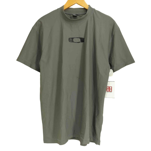 オークリー OAKLEY フロントロゴ S/S モックネックトップス Y2K メンズ
