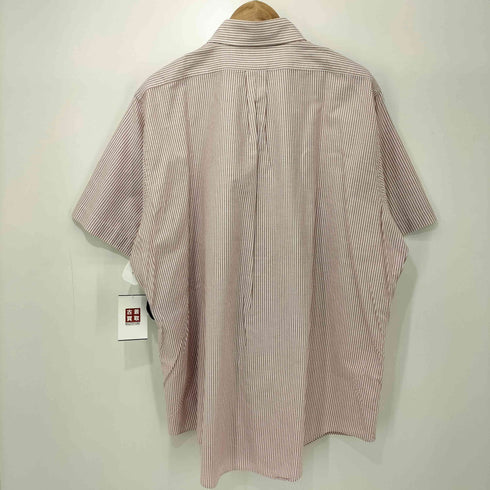 ブルックスブラザーズ BROOKS BROTHERS MAKERS キャンディストライプ ボタンダウン S/S シャツ メンズ