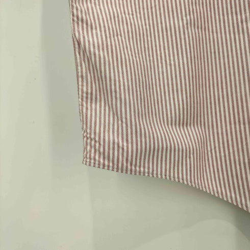 ブルックスブラザーズ BROOKS BROTHERS MAKERS キャンディストライプ ボタンダウン S/S シャツ メンズ