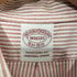 ブルックスブラザーズ BROOKS BROTHERS MAKERS キャンディストライプ ボタンダウン S/S シャツ メンズ
