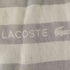 ラコステ LACOSTE ウール混 コットン ボーダー ストール レディース