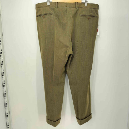 エルメネジルドゼニア Ermenegildo Zegna soft 2タック テーパード スラックス メンズ 56