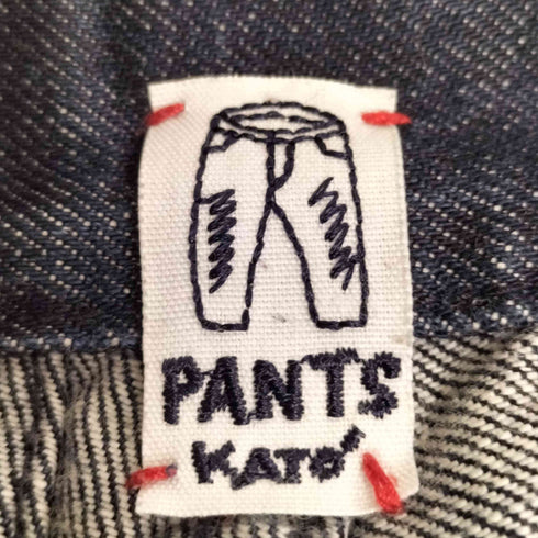 カトー KATO ボタンフライ 立体裁断デニム メンズ JPN:M