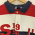 ノーティカコンプレッション NAUTICA COMPETITION 90S USA製 ボーダー 鹿の子 オーバーサイズ ポロシャツ メンズ import:XL