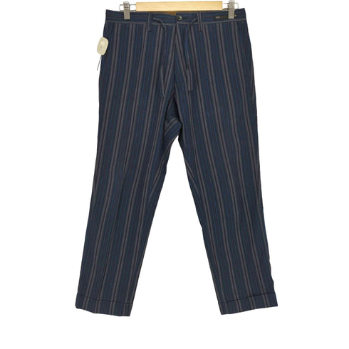 ピーティーゼロウーノ PT01 CARROT FIT ストライプ柄 スラックス メンズ 46