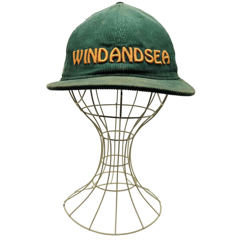 ウィンダンシー WIND AND SEA Corduroy Logo Cap コーデュロイ ロゴ キャップ メンズ FREE