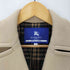 バーバリーブルーレーベル BURBERRY BLUE LABEL 裏地チェック Pコート レディース EUR:38