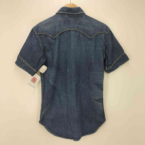 リーバイス Levis 00S 50's~60's 復刻 REDLOOP デニム S/S ウエスタンシャツ メンズ import:M