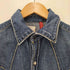 リーバイス Levis 00S 50's~60's 復刻 REDLOOP デニム S/S ウエスタンシャツ メンズ import:M