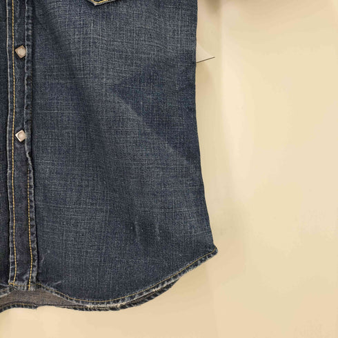 リーバイス Levis 00S 50's~60's 復刻 REDLOOP デニム S/S ウエスタンシャツ メンズ import:M