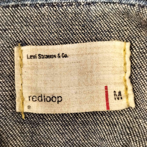 リーバイス Levis 00S 50's~60's 復刻 REDLOOP デニム S/S ウエスタンシャツ メンズ import:M