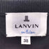 ランバンオンブルー LANVIN en Bleu グログランチュールカーディガン リボン レディース JPN:38
