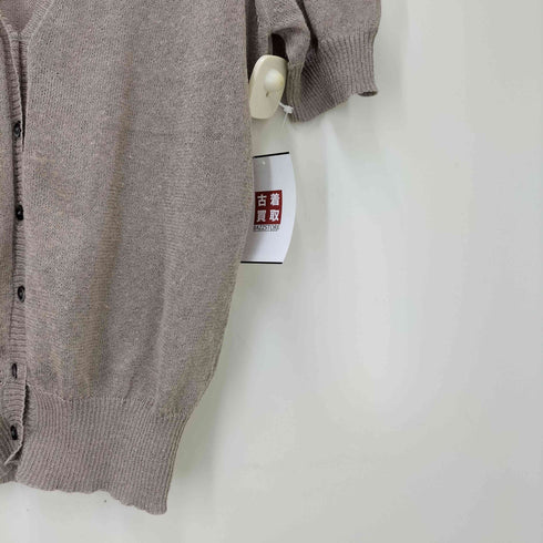 レキップヨシエイナバ LEQUIPE YOSHIE INABA リネン S/S カーディガン レディース JPN:40