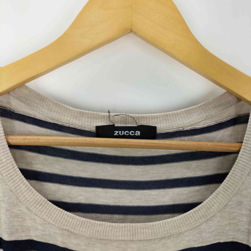 ズッカ ZUCCa ボーダー半袖ニット レディース JPN:M