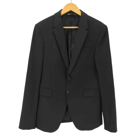 ザラ ZARA COOL COMFORT 3ポケット 2B シングルブレスト テーラード ジャケット レディース 48