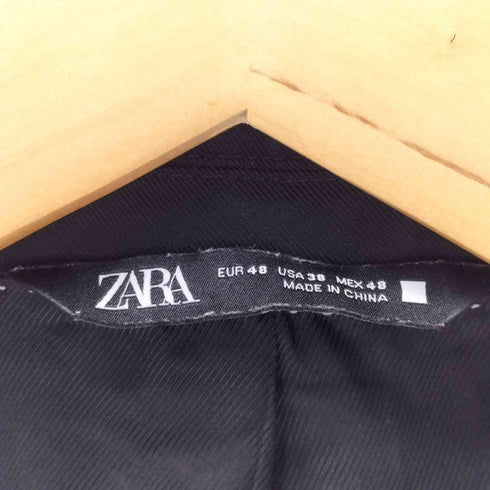 ザラ ZARA COOL COMFORT 3ポケット 2B シングルブレスト テーラード ジャケット レディース 48