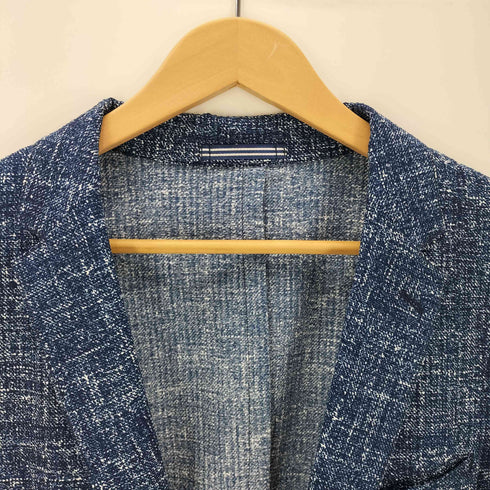 ランバンオンブルー LANVIN en Bleu サマー柄テーラードジャケット メンズ JPN:52