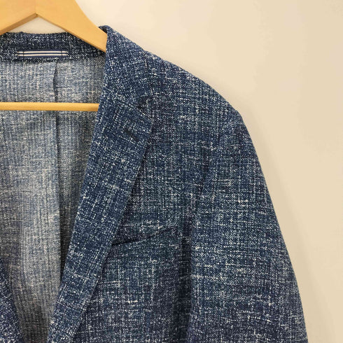 ランバンオンブルー LANVIN en Bleu サマー柄テーラードジャケット メンズ JPN:52