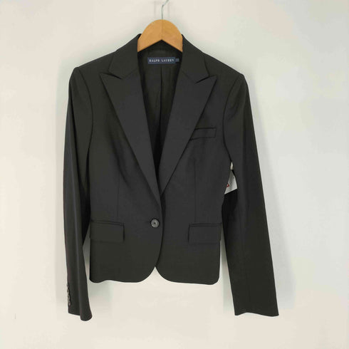 ラルフローレン RALPH LAUREN 1B シングル ショート テーラードジャケット & フレアスラックス レディース ジャケット:11 / パンツ:9