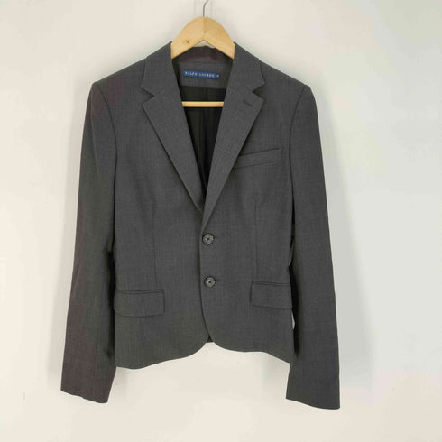 ラルフローレン RALPH LAUREN 2B シングル ショート テーラードジャケット & フレアスラックス レディース ジャケット:11 / パンツ:7