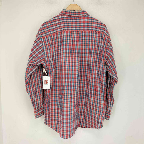 ジェイクルー J.CREW 巨人タグ チェック柄 長袖 ヘビーネルシャツ メンズ import:L