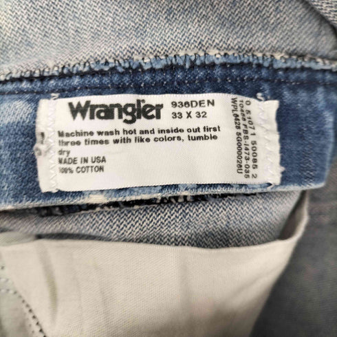 ラングラー Wrangler USA製 ストレート デニム パンツ メンズ 33