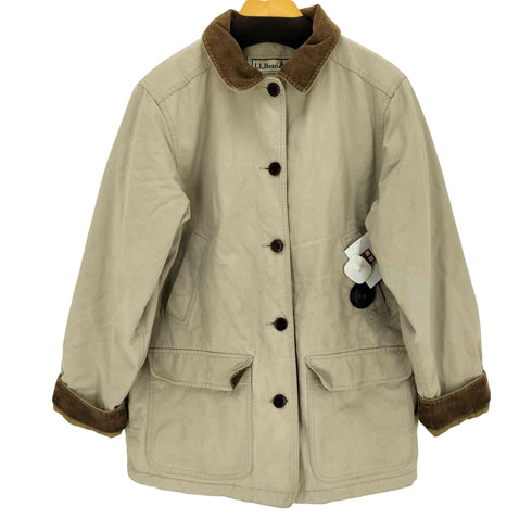エルエルビーン L.L.Bean 90s 裏キルティング 襟コーデュロイ ハンティングジャケット Thinsulate レディース L REG