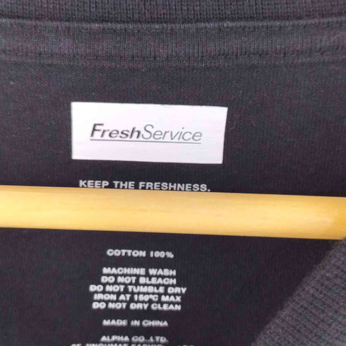 フレッシュサービス Fresh Service CORPORATE L/S TEE メンズ JPN:M