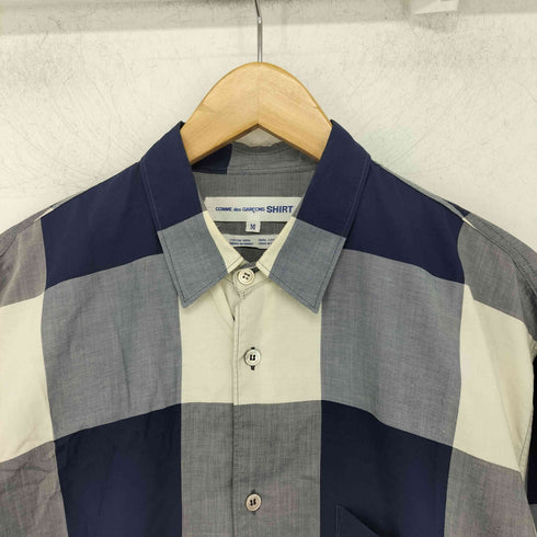 コムデギャルソンシャツ COMME des GARCONS SHIRT ブロックチェック 長袖シャツ メンズ import:M