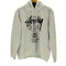 ステューシー Stussy WORLD TOUR 両面プリントプルオーバーパーカー メンズ XL