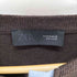 ザラ ZARA コントラストニットカーディガン レディース import:M