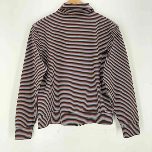 ポールスミスロンドン Paul Smith LONDON マルチカラー ジップアップボーダーシャツ メンズ M