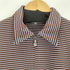 ポールスミスロンドン Paul Smith LONDON マルチカラー ジップアップボーダーシャツ メンズ M