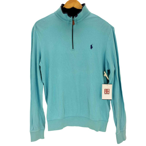 ポロゴルフラルフローレン POLO GOLF RALPH LAUREN スモールポニー刺繍ハーフジップスウェット メンズ S