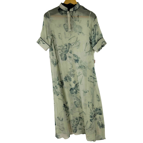 アメリヴィンテージ Ameri VINTAGE ISLA PIPING SHEER DRESS レディース JPN:S