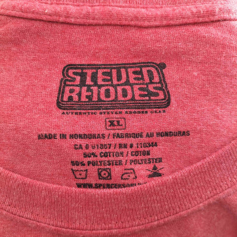STEVEN RHODES My Imaginary Hriends Think I'm Cool プリント カットソー メンズ XL
