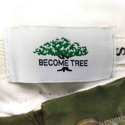 BECOME TREE HIGHT WEAST WIDE TUCK PANTS メンズ S