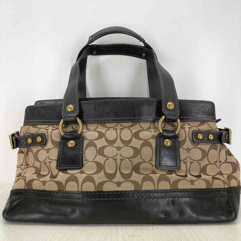 コーチ COACH 65th Pocket Flap Legacy Bag Black シグネチャーロゴ Y2K レディース