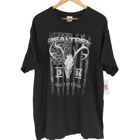 デルタプロウェイト DELTA PRO WEIGHT REALTREE スカルプリント S/S カットソー メンズ XL