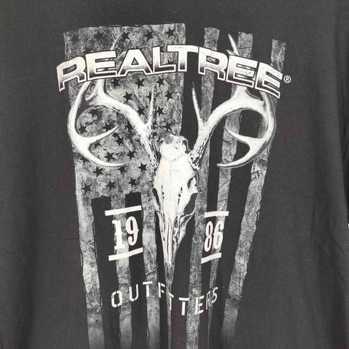 デルタプロウェイト DELTA PRO WEIGHT REALTREE スカルプリント S/S カットソー メンズ XL