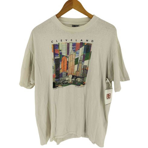オニータ ONEITA 90s USA製 アートプリント Tシャツ メンズ XL