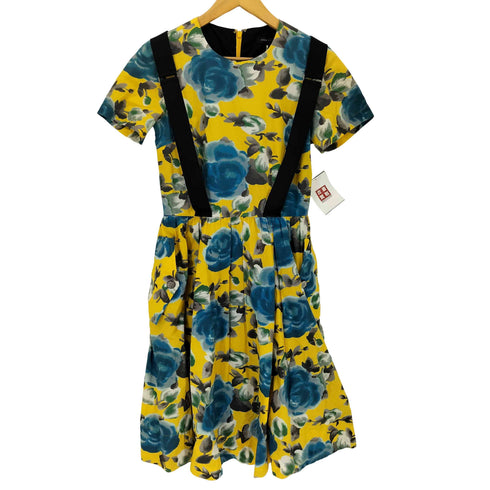 マークバイマークジェイコブス Marc by Marc Jacobs 花柄 サスペンダーワンピース レディース 0