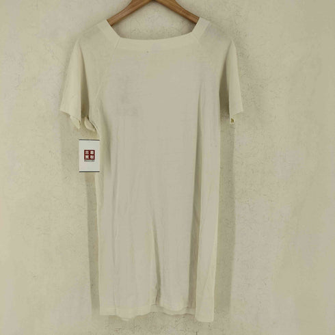 アーテックス ARTEX 70s 猫 染み込みプリント Tシャツ ワンピース レディース L